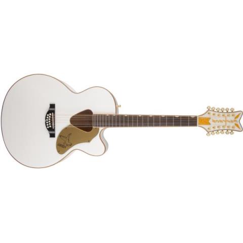 GRETSCH-ピックアップG5022CWFE-12 Rancher Falcon Jumbo 12-String Cutaway Electric, Fishman Pickup System, White