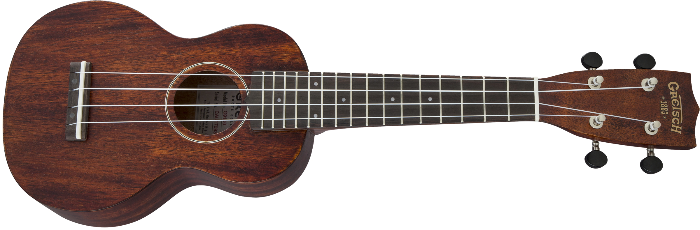 G9100 Soprano Standard Ukulele with Gig Bag, Ovangkol Fingerboard, Vintage Mahogany Stain追加画像 G9100 Soprano Standard Ukulele with Gig Bag, Ovangkol Fingerboard, Vintage Mahogany Stain追加画像