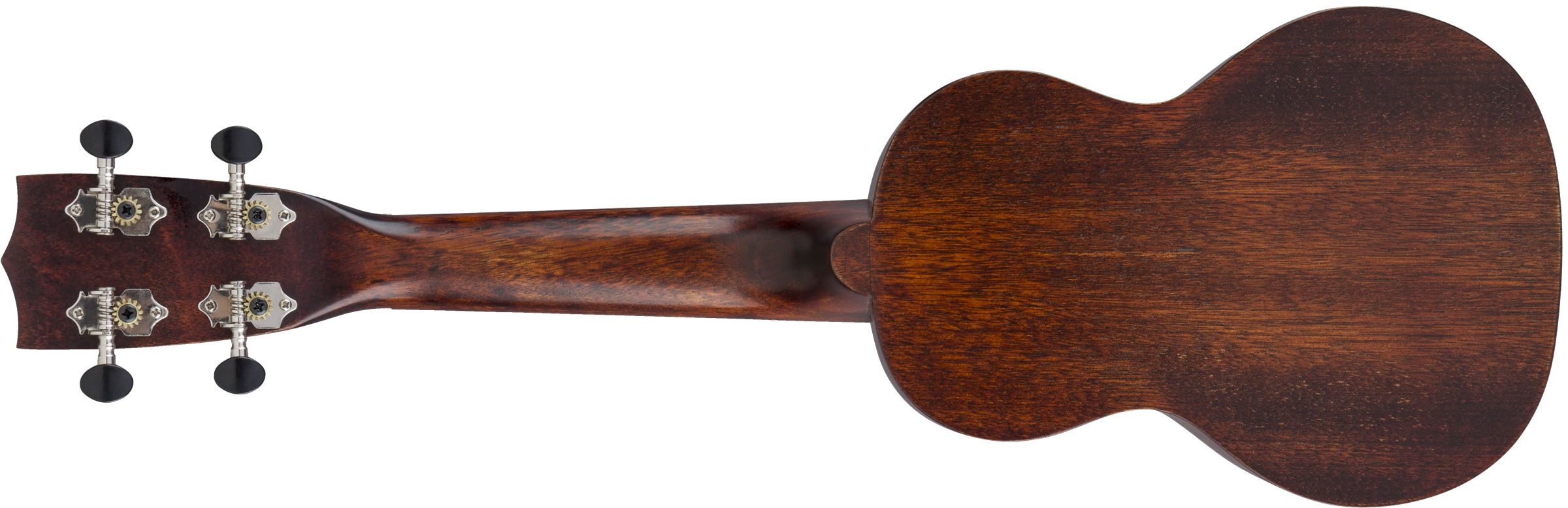 G9100 Soprano Standard Ukulele with Gig Bag, Ovangkol Fingerboard, Vintage Mahogany Stain背面画像 G9100 Soprano Standard Ukulele with Gig Bag, Ovangkol Fingerboard, Vintage Mahogany Stain背面画像