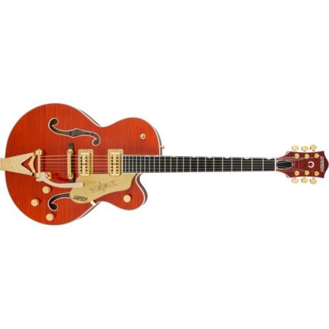 G6120TFM Players Edition Nashville with String-Thru Bigsby, Filter'Tron Pickups, Flame Maple, Orange Stainサムネイル