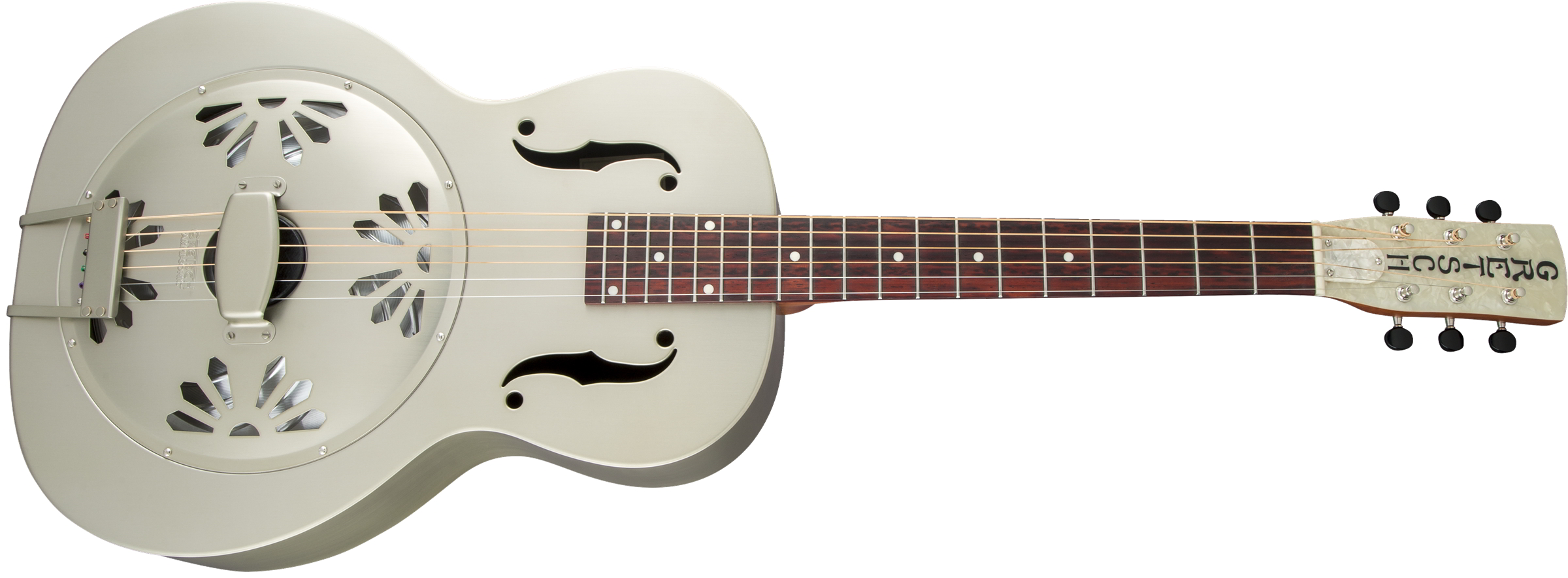 G9201 Honey Dipper Round-Neck, Brass Body Biscuit Cone Resonator Guitar, Shed Roof Finish追加画像 G9201 Honey Dipper Round-Neck, Brass Body Biscuit Cone Resonator Guitar, Shed Roof Finish追加画像