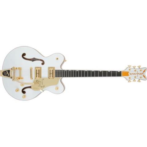 GRETSCH-ピックアップG6636T Players Edition Falcon Center Block Double-Cut with String-Thru Bigsby, Filter'Tron Pickups, White