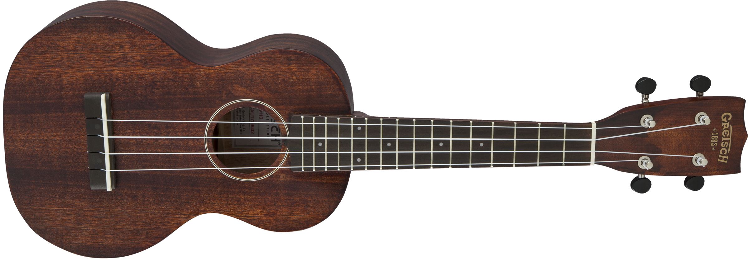 G9110 Concert Standard Ukulele with Gig Bag, Ovangkol Fingerboard, Vintage Mahogany Stain追加画像 G9110 Concert Standard Ukulele with Gig Bag, Ovangkol Fingerboard, Vintage Mahogany Stain追加画像