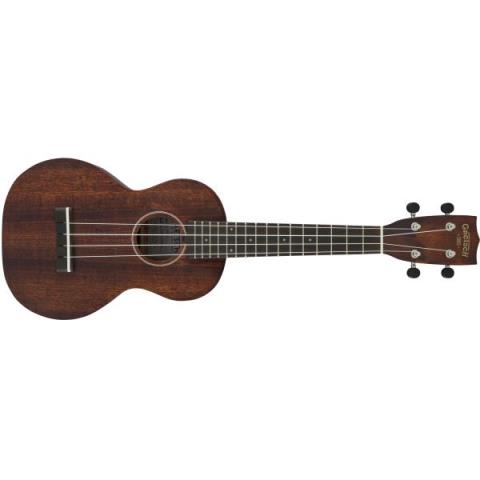GRETSCHG9110 Concert Standard Ukulele with Gig Bag, Ovangkol Fingerboard, Vintage Mahogany Stain