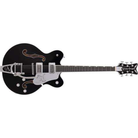 GRETSCH-ピックアップG6636TSL Players Edition Silver Falcon Center Block Double-Cut with String-Thru Bigsby, Filter’Tron Pickups, Black
