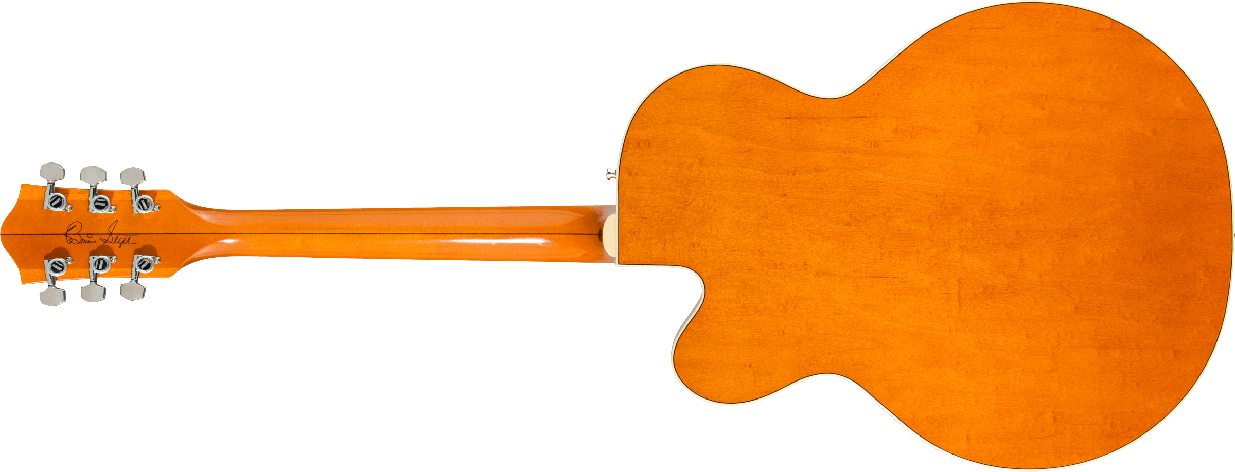 G6120T-BSSMK Brian Setzer Signature Nashville Hollow Body '59 "Smoke" with Bigsby, Ebony Fingerboard, Smoke Orange追加画像 G6120T-BSSMK Brian Setzer Signature Nashville Hollow Body '59 "Smoke" with Bigsby, Ebony Fingerboard, Smoke Orange追加画像