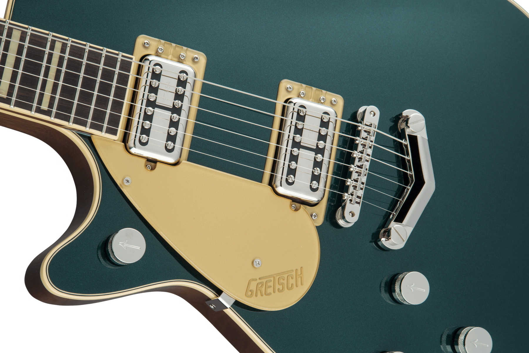G6228LH Players Edition Jet BT with V-Stoptail, Left-Handed, Rosewood Fingerboard, Cadillac Green追加画像
