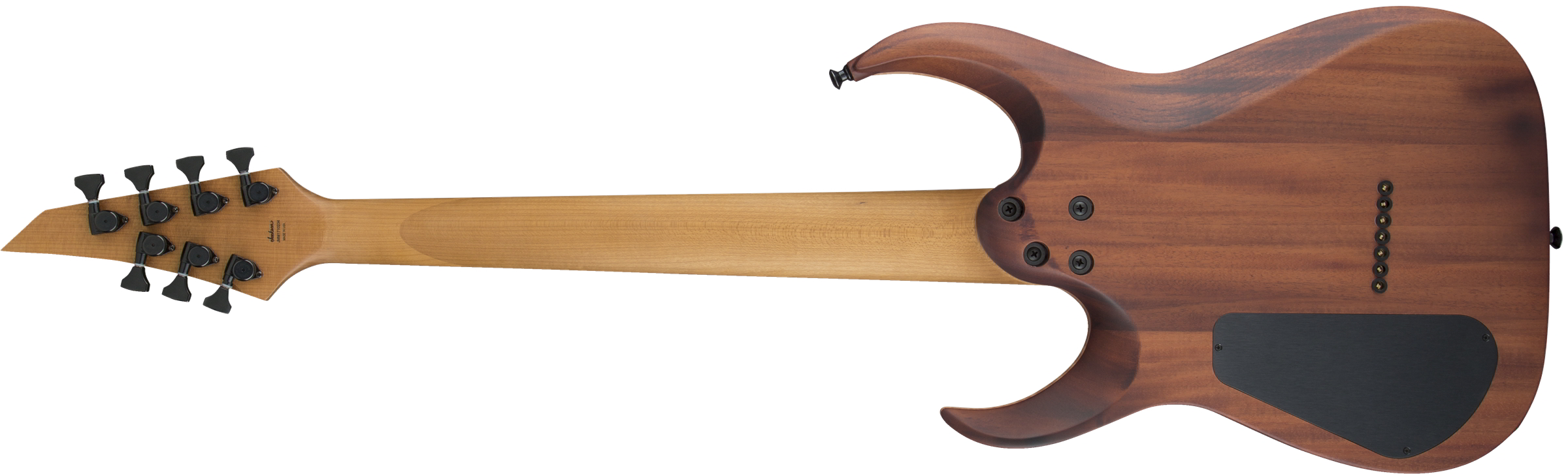 USA Signature Misha Mansoor Juggernaut HT7FM, Caramelized Flame Maple Fingerboard, Satin Laguna Burst背面画像 USA Signature Misha Mansoor Juggernaut HT7FM, Caramelized Flame Maple Fingerboard, Satin Laguna Burst背面画像