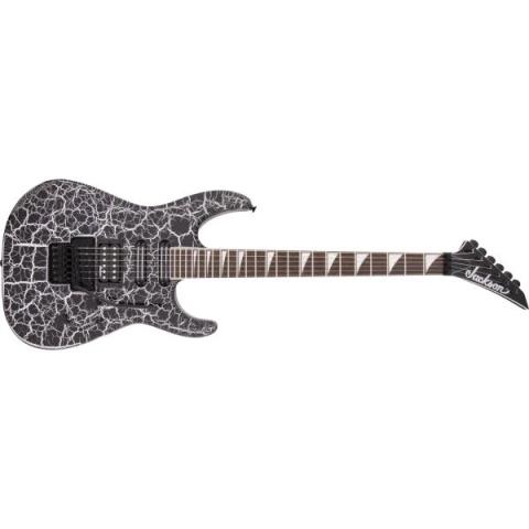 Jackson-エレキギターX Series Soloist SL3X DX Crackle, Laurel Fingerboard, Silver Crackle