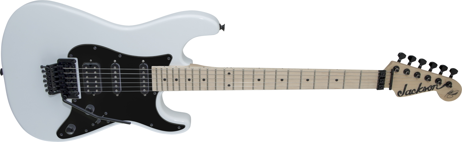 X Series Signature Adrian Smith SDXM, Maple Fingerboard, Snow White with Black Pickguard追加画像 X Series Signature Adrian Smith SDXM, Maple Fingerboard, Snow White with Black Pickguard追加画像