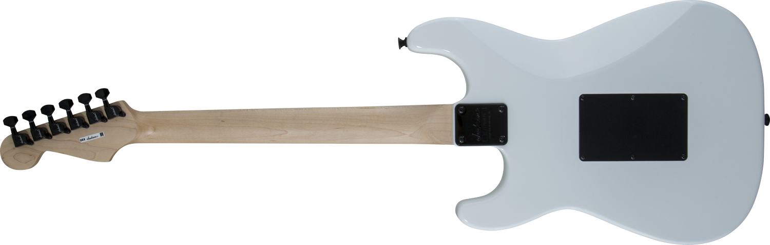 X Series Signature Adrian Smith SDXM, Maple Fingerboard, Snow White with Black Pickguard背面画像 X Series Signature Adrian Smith SDXM, Maple Fingerboard, Snow White with Black Pickguard背面画像