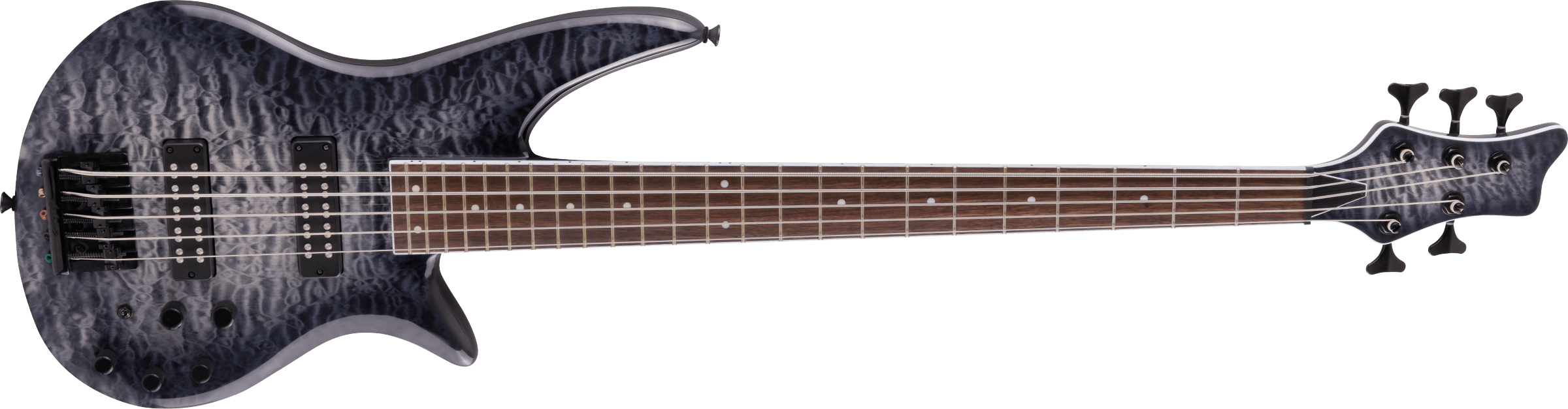 X Series Spectra Bass SBXQ V, Laurel Fingerboard, Transparent Black Burst追加画像 X Series Spectra Bass SBXQ V, Laurel Fingerboard, Transparent Black Burst追加画像