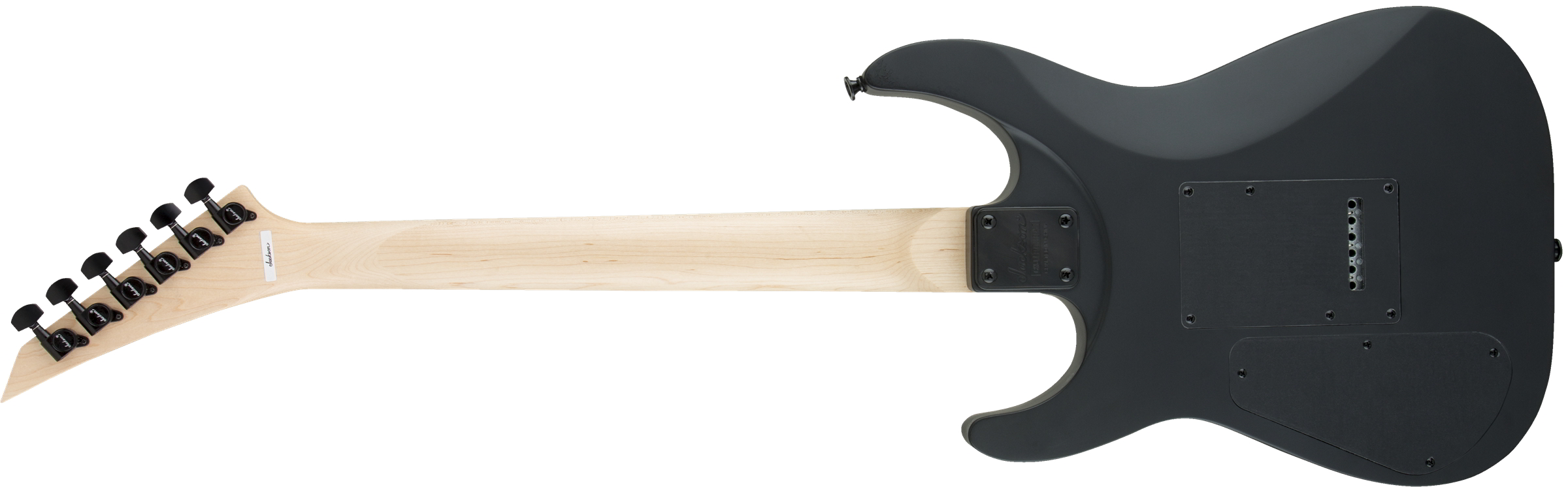 JS Series Dinky™ Arch Top JS22 DKA, Amaranth Fingerboard, Satin Black背面画像 JS Series Dinky™ Arch Top JS22 DKA, Amaranth Fingerboard, Satin Black背面画像