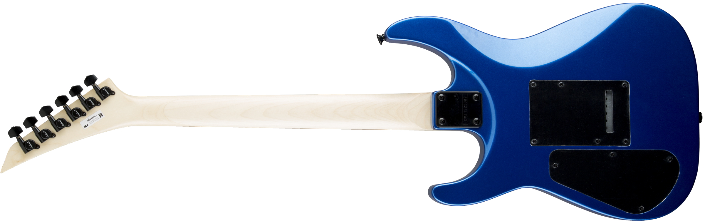 JS Series Dinky JS12, Amaranth Fingerboard, Metallic Blue背面画像 JS Series Dinky JS12, Amaranth Fingerboard, Metallic Blue背面画像
