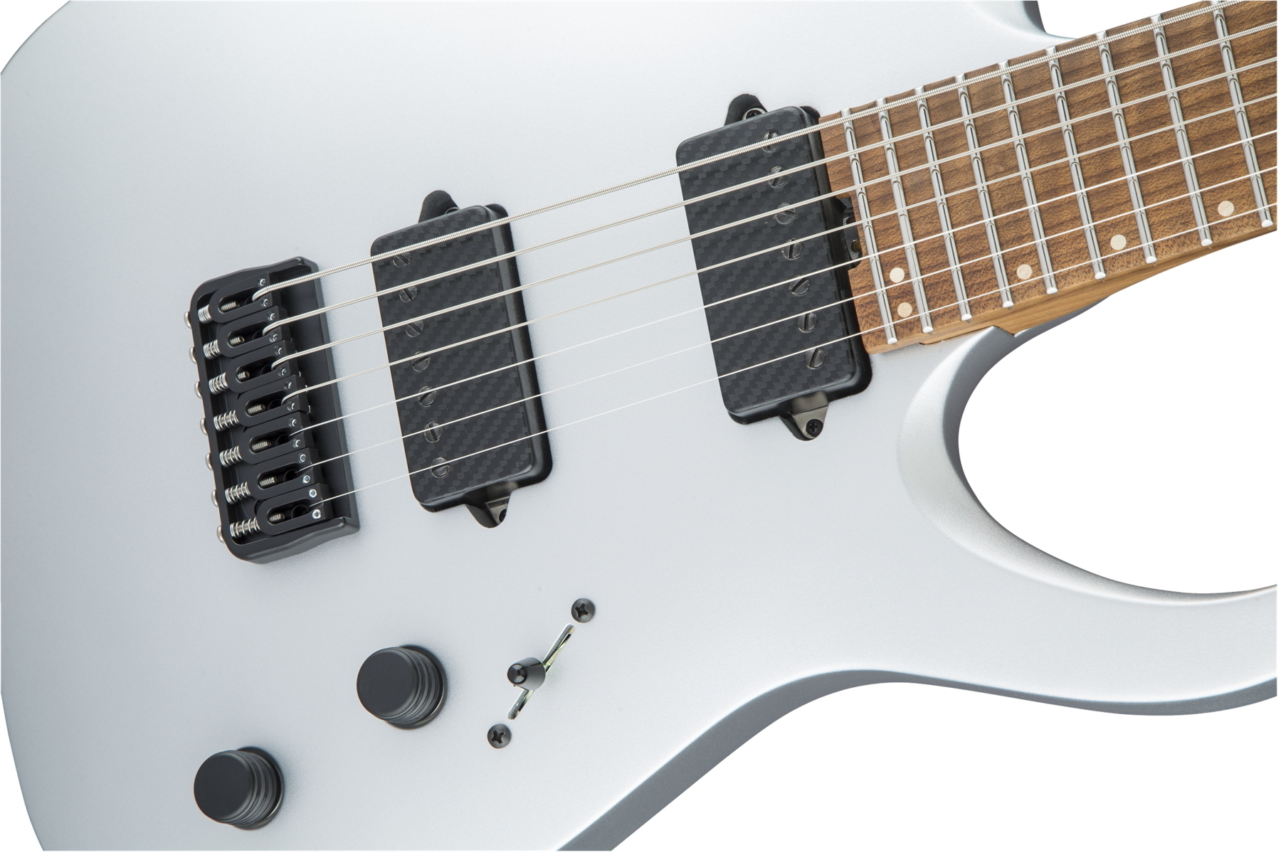 USA Signature Misha Mansoor Juggernaut HT7, Caramelized Flame Maple Fingerboard, Satin Silver追加画像 USA Signature Misha Mansoor Juggernaut HT7, Caramelized Flame Maple Fingerboard, Satin Silver追加画像