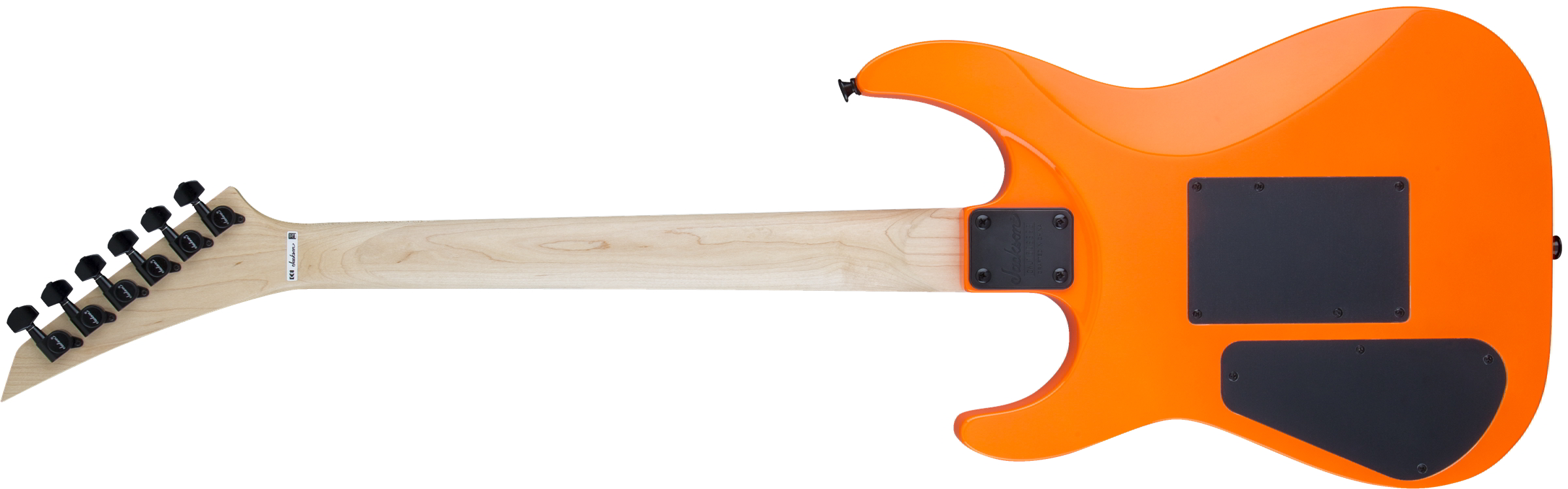 JS Series Dinky Arch Top JS32 DKA, Amaranth Fingerboard, Neon Orange背面画像 JS Series Dinky Arch Top JS32 DKA, Amaranth Fingerboard, Neon Orange背面画像