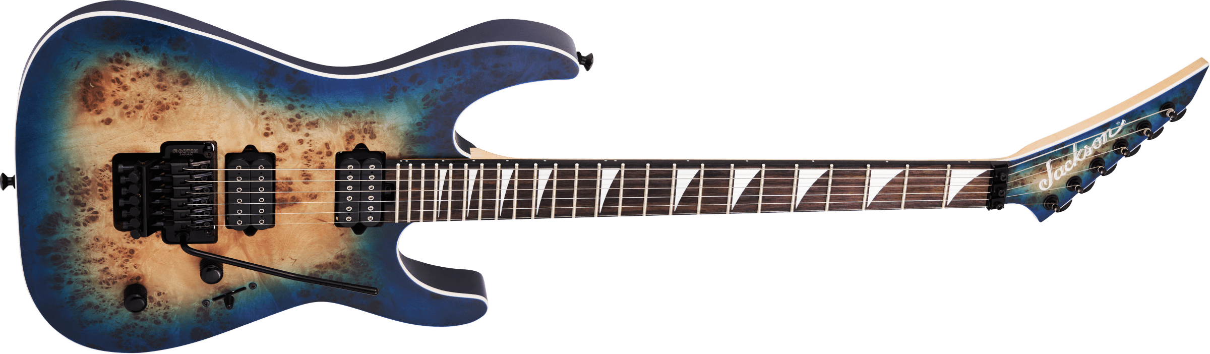 MJ Series Dinky DKRP, Ebony Fingerboard, Transparent Blue Burst追加画像 MJ Series Dinky DKRP, Ebony Fingerboard, Transparent Blue Burst追加画像