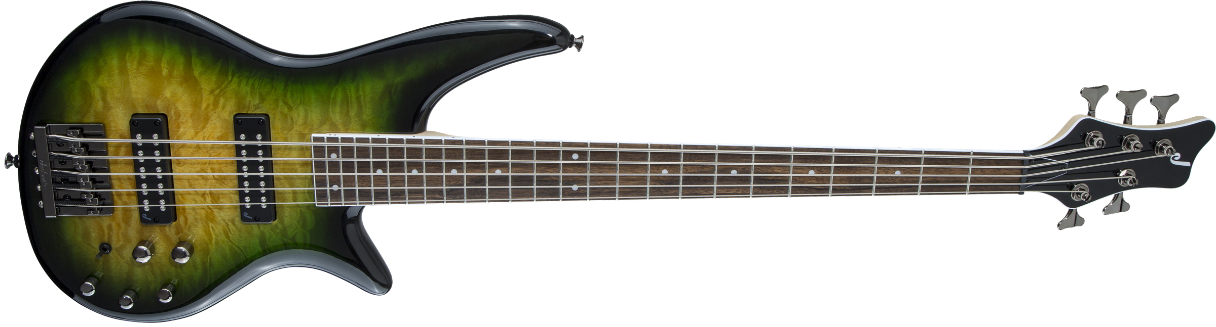 JS Series Spectra Bass JS3QV, Laurel Fingerboard, Alien Burst追加画像 JS Series Spectra Bass JS3QV, Laurel Fingerboard, Alien Burst追加画像