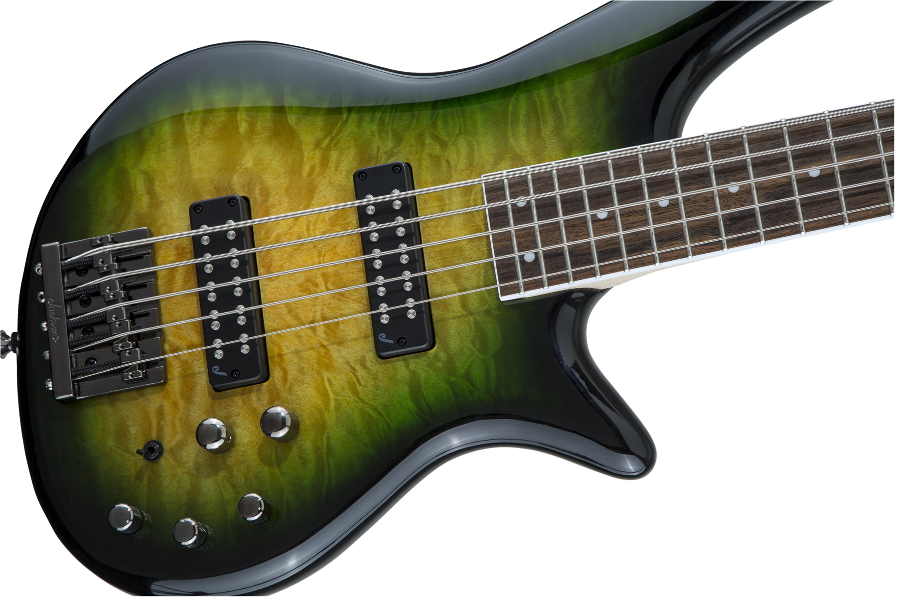 JS Series Spectra Bass JS3QV, Laurel Fingerboard, Alien Burst追加画像 JS Series Spectra Bass JS3QV, Laurel Fingerboard, Alien Burst追加画像
