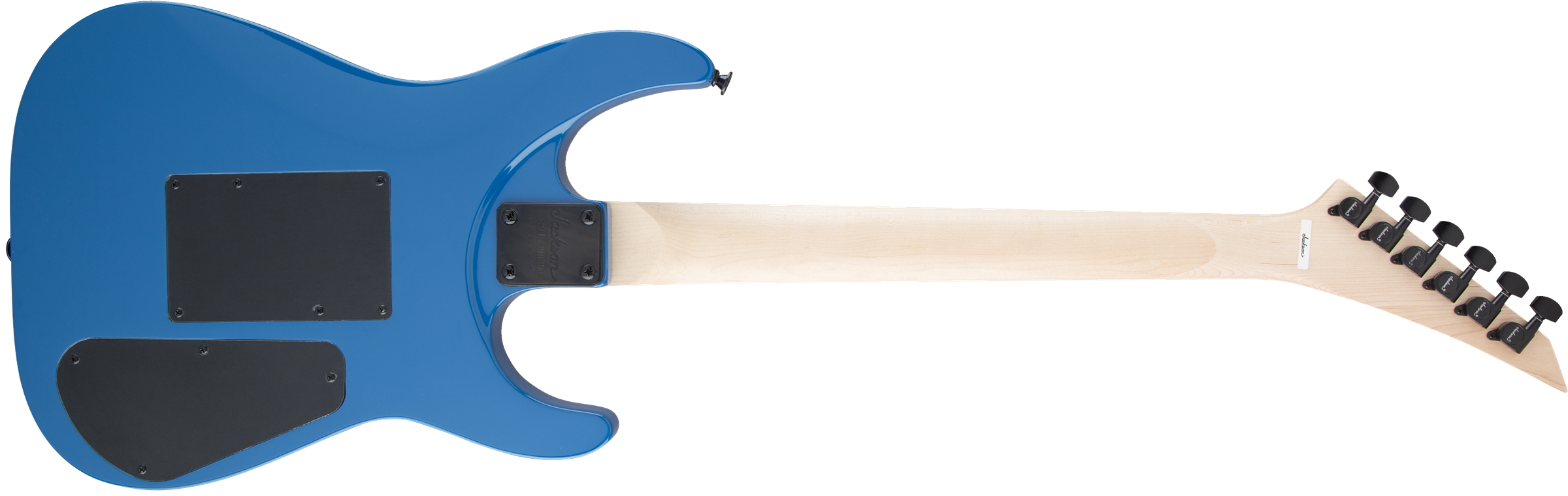 JS Series Dinky Arch Top JS32 DKA LH, Amaranth Fingerboard, Bright Blue背面画像 JS Series Dinky Arch Top JS32 DKA LH, Amaranth Fingerboard, Bright Blue背面画像