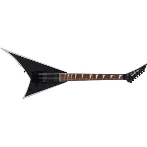 Jackson-エレキギターX Series Rhoads RRX24-MG7, Laurel Fingerboard, Satin Black with Primer Gray Bevels