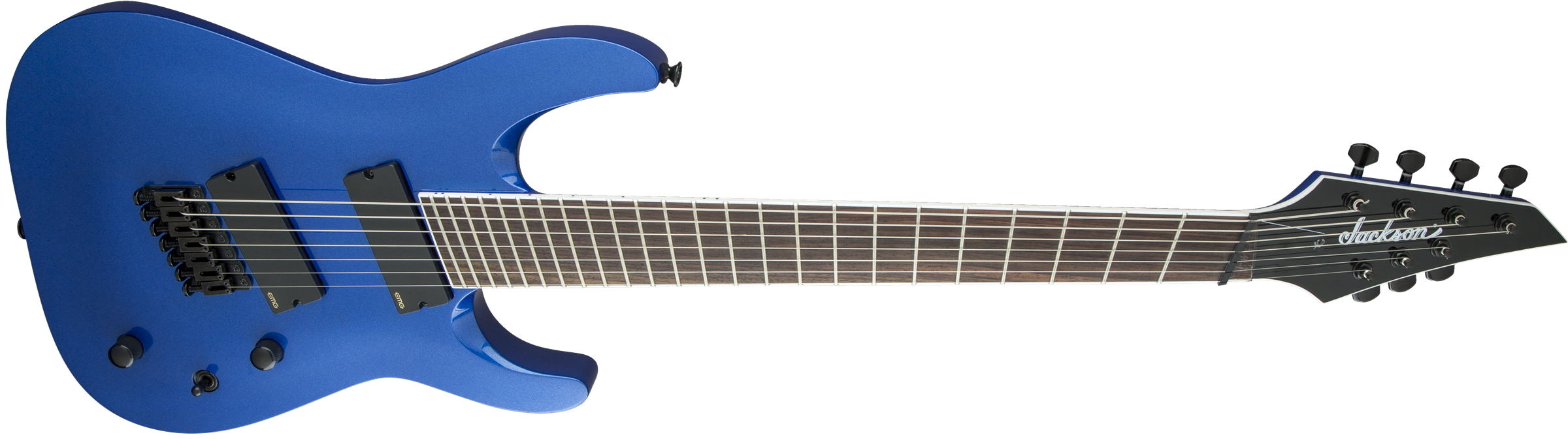 X Series Soloist Arch Top SLAT7 MS, Laurel Fingerboard, Multi-Scale, Metallic Blue追加画像 X Series Soloist Arch Top SLAT7 MS, Laurel Fingerboard, Multi-Scale, Metallic Blue追加画像