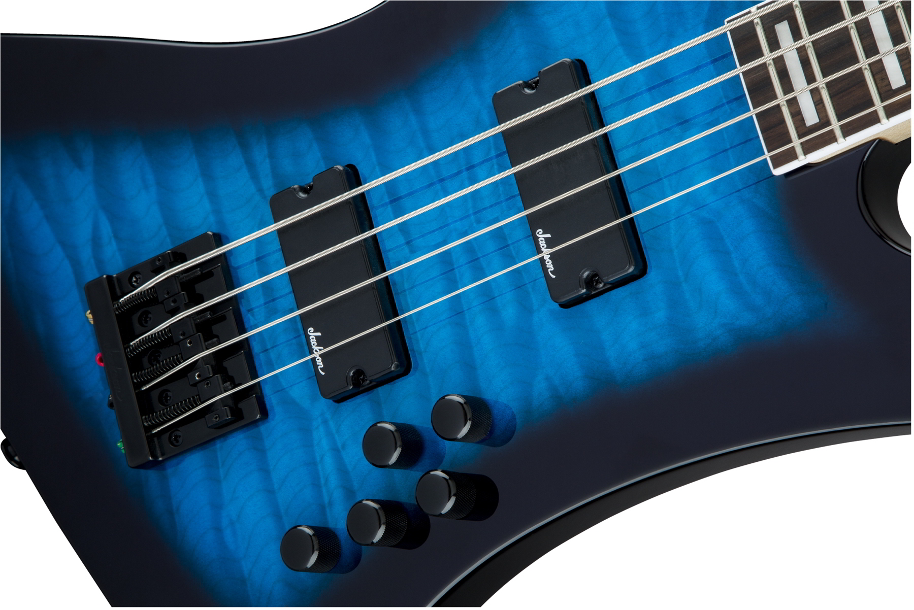 JS Series Kelly Bird JS3Q, Amaranth Fingerboard, Transparent Blue Burst追加画像 JS Series Kelly Bird JS3Q, Amaranth Fingerboard, Transparent Blue Burst追加画像