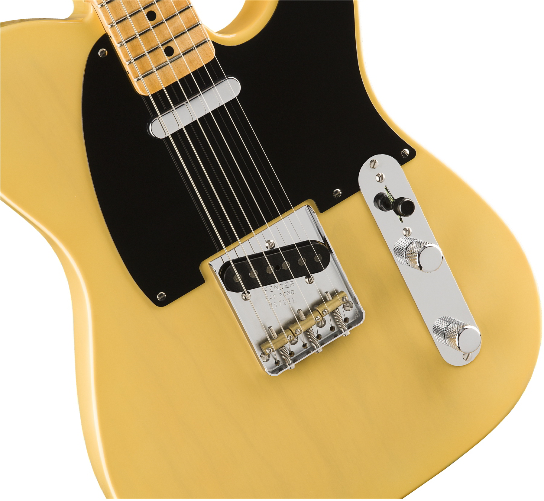 Vintage Custom 1950 Double Esquire® NOS, Maple Fingerboard, Nocaster® Blonde追加画像 Vintage Custom 1950 Double Esquire® NOS, Maple Fingerboard, Nocaster® Blonde追加画像