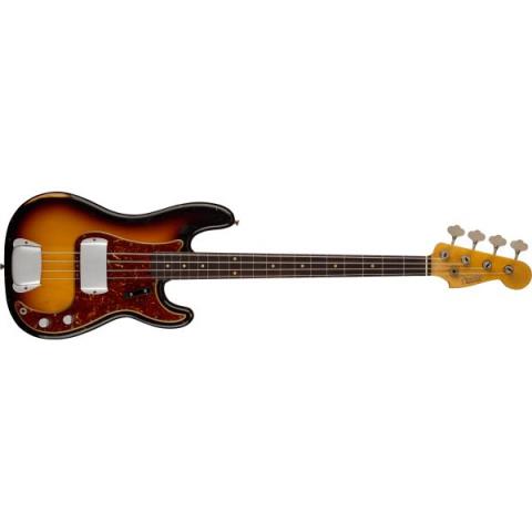 Fender Custom Shop-プレシジョンベース
1961 Precision Bass Relic, Maple Fingerboard, 3-Color Sunburst