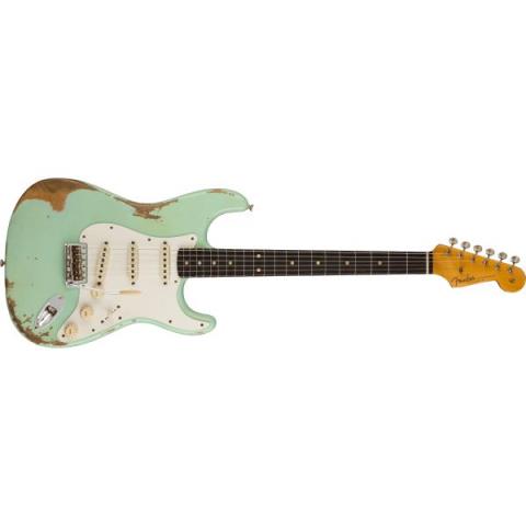 1959 Stratocaster Heavy Relic, Rosewood Fingerboard, Faded Aged Surf Greenサムネイル