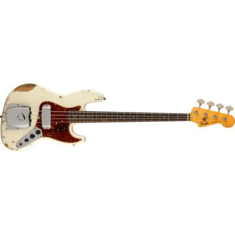 1961 Jazz Bass Heavy Relic, Rosewood Fingerboard, Aged Olympic Whiteサムネイル