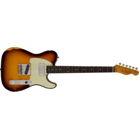 Limited Edition Cunife Tele Custom Relic, Rosewood Fingerboard, Faded Aged Chocolate 3-Color Sunburstサムネイル