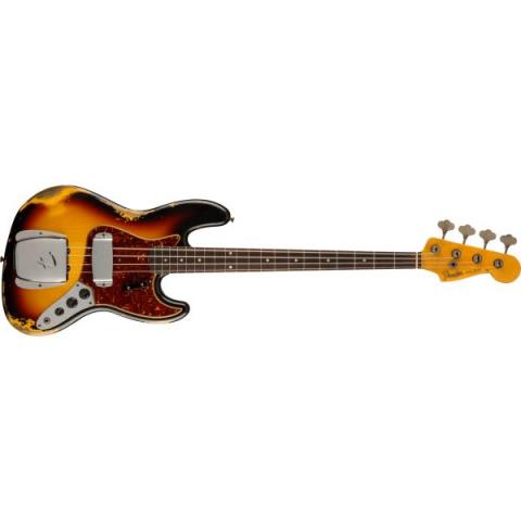 Fender Custom Shop-ジャズベース
1961 Jazz Bass Heavy Relic, Rosewood Fingerboard, 3-Color Sunburst