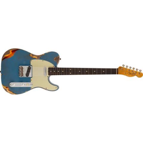 1960 Telecaster Custom Relic, Rosewood Fingerboard, Aged Lake Placid Blue over Chocolate 3-Color Sunburstサムネイル