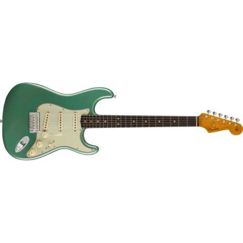 Fender Custom Shop-ストラトキャスター1963 Stratocaster Journeyman Relic w/ Closet Classic Hardware, Rosewood Fingerboard, Faded Aged Sherwood Green Metallic