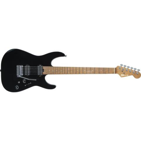 Charvel-エレキギターPro-Mod DK24 HH 2PT CM, Caramelized Maple Fingerboard, Gloss Black