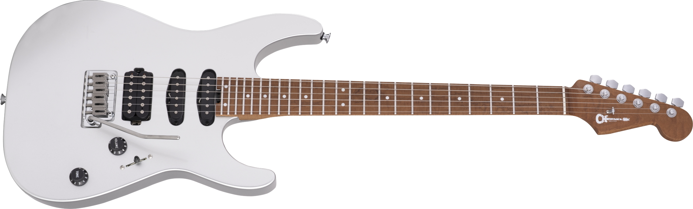 USA Select DK24 HSS 2PT CM, Caramelized Maple Fingerboard, Quicksilver追加画像 USA Select DK24 HSS 2PT CM, Caramelized Maple Fingerboard, Quicksilver追加画像