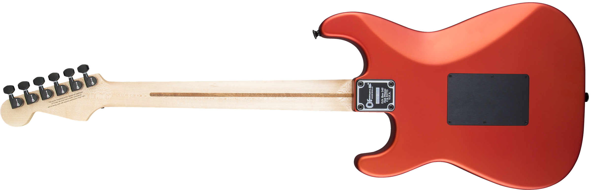 Charvel USA Select So-Cal HSS FR, Rosewood Fingerboard, Torred背面画像 Charvel USA Select So-Cal HSS FR, Rosewood Fingerboard, Torred背面画像
