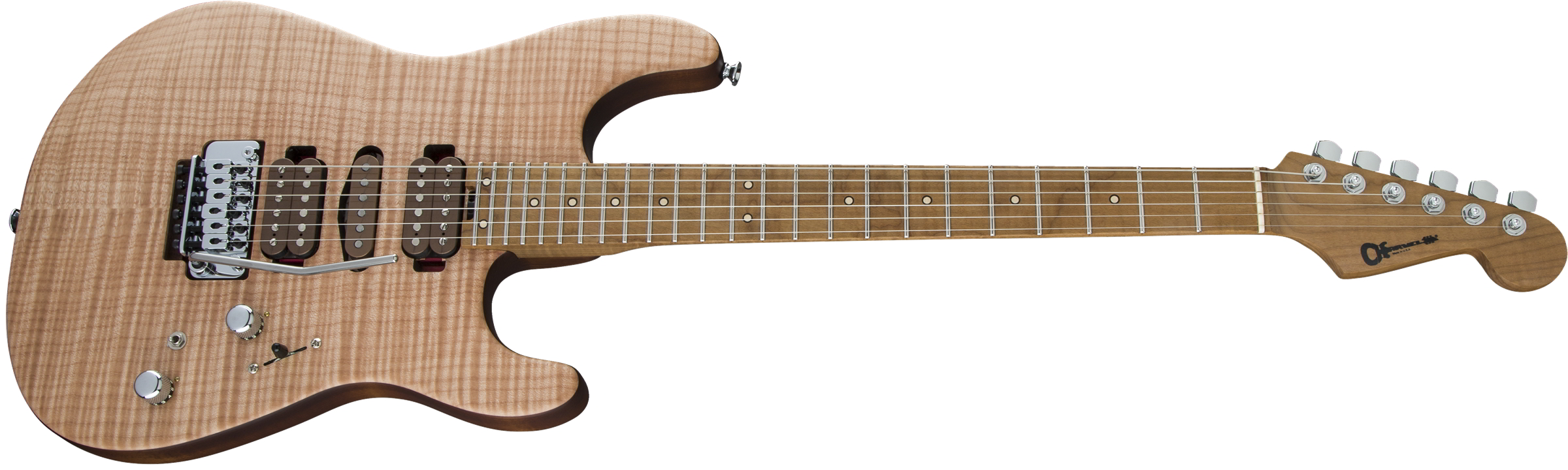 Guthrie Govan Signature HSH Flame Maple, Caramelized Flame Maple Fingerboard, Natural追加画像 Guthrie Govan Signature HSH Flame Maple, Caramelized Flame Maple Fingerboard, Natural追加画像
