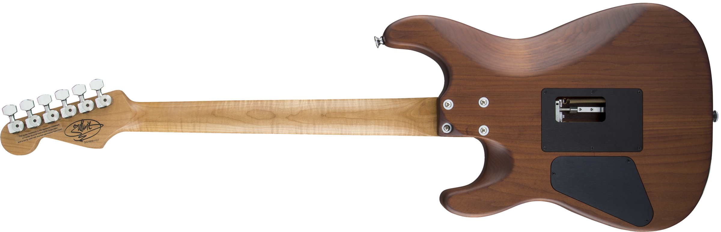 Guthrie Govan Signature HSH Flame Maple, Caramelized Flame Maple Fingerboard, Natural背面画像 Guthrie Govan Signature HSH Flame Maple, Caramelized Flame Maple Fingerboard, Natural背面画像