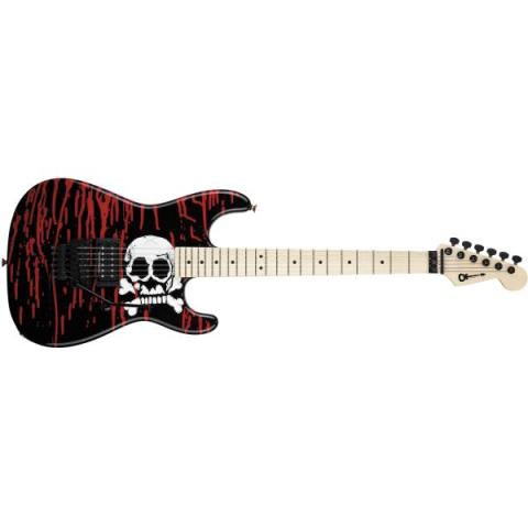 Charvel-エレキギターWarren DeMartini USA Signature San Dimas, Maple Fingerboard, Blood and Skull