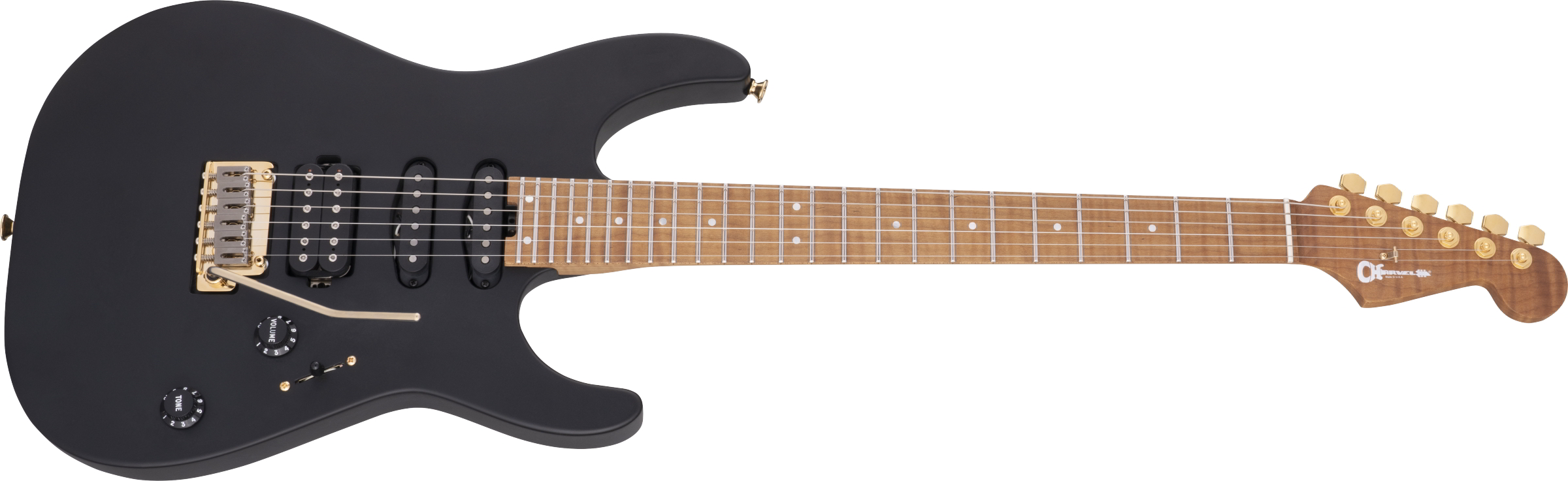 USA Select DK24 HSS 2PT CM, Caramelized Maple Fingerboard, Satin Black追加画像 USA Select DK24 HSS 2PT CM, Caramelized Maple Fingerboard, Satin Black追加画像