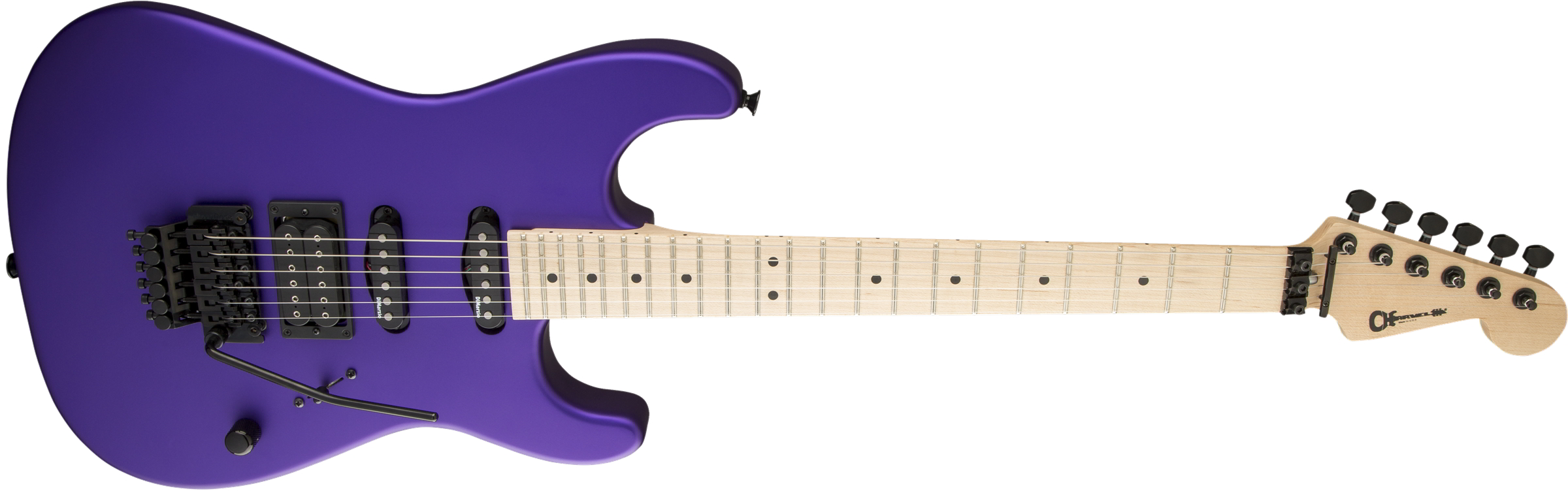 Charvel USA Select San Dimas Style 1 HSS FR, Maple Fingerboard, Satin Plum追加画像 Charvel USA Select San Dimas Style 1 HSS FR, Maple Fingerboard, Satin Plum追加画像