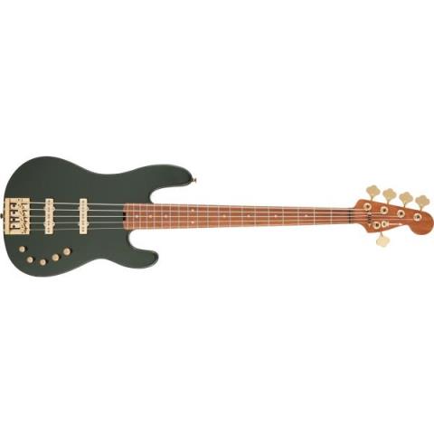 Pro-Mod San Dimas Bass JJ V, Caramelized Maple Fingerboard, Lambo Green Metallicサムネイル