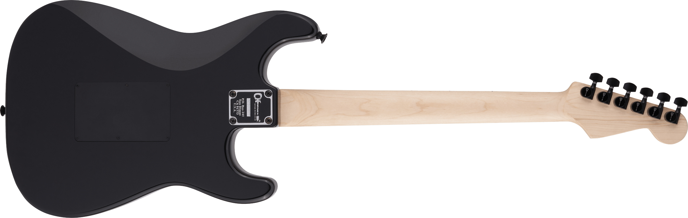 Pro-Mod So-Cal Style 1 HH FR M LH, Maple Fingerboard, Gloss Black背面画像 Pro-Mod So-Cal Style 1 HH FR M LH, Maple Fingerboard, Gloss Black背面画像