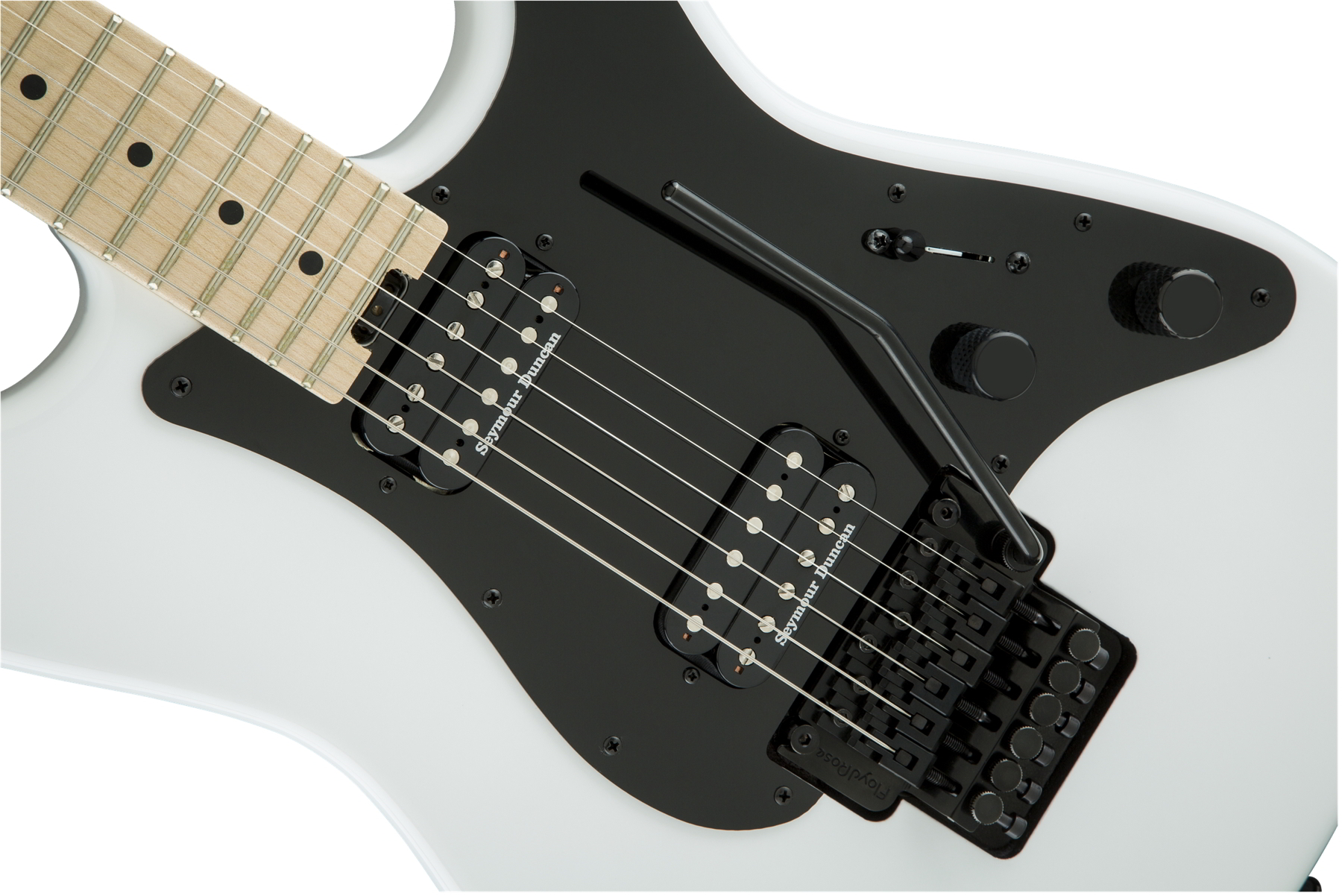 Pro-Mod So-Cal Style 1 HH FR, Maple Fingerboard, Snow White背面画像 Pro-Mod So-Cal Style 1 HH FR, Maple Fingerboard, Snow White背面画像