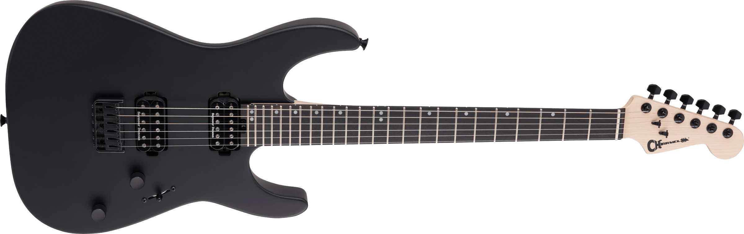 Pro-Mod DK24 HH HT E, Ebony Fingerboard, Satin Black追加画像 Pro-Mod DK24 HH HT E, Ebony Fingerboard, Satin Black追加画像