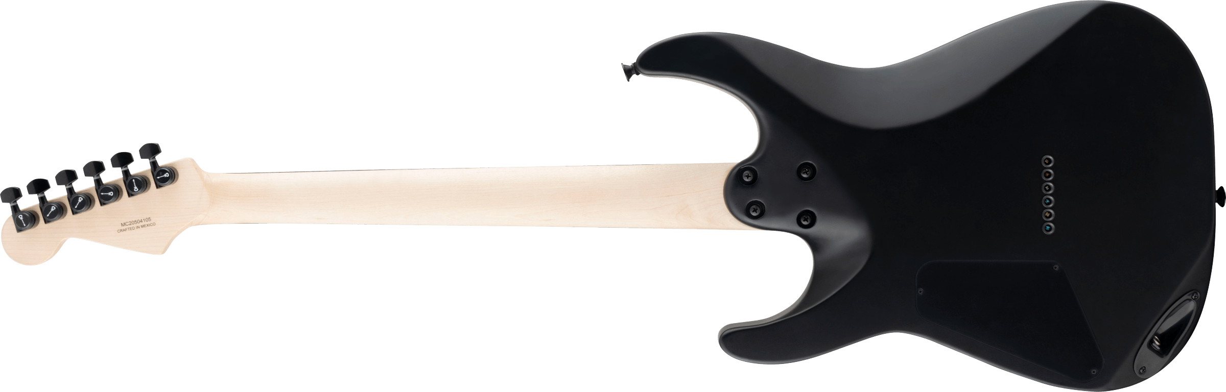 Pro-Mod DK24 HH HT E, Ebony Fingerboard, Satin Black背面画像 Pro-Mod DK24 HH HT E, Ebony Fingerboard, Satin Black背面画像