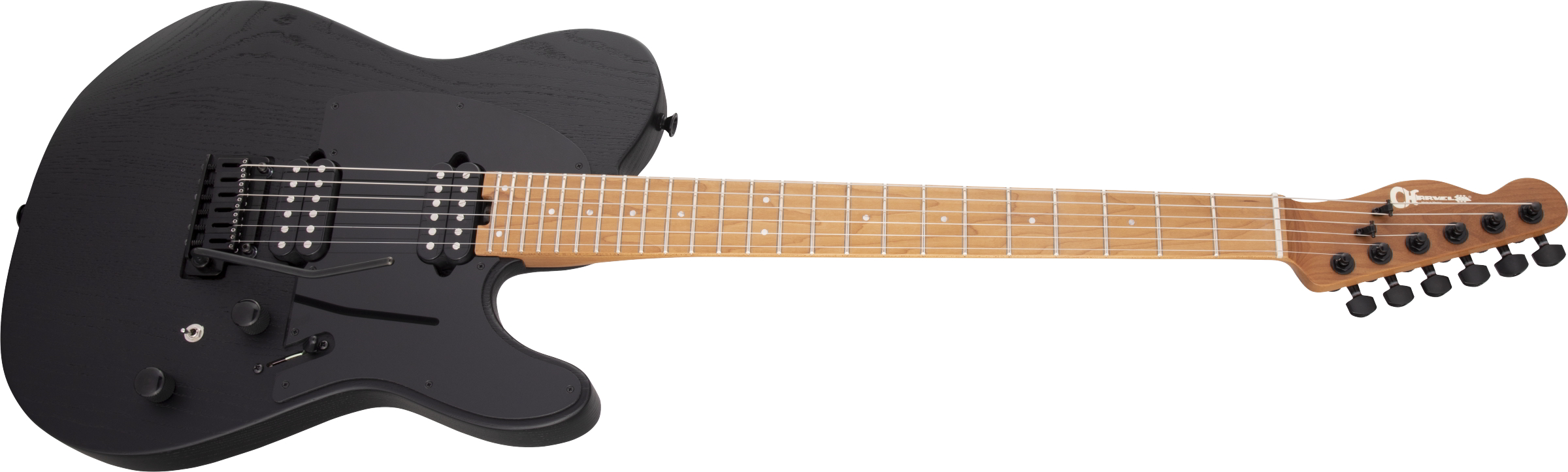 Pro-Mod So-Cal Style 2 24 HH 2PT CM Ash, Caramelized Maple Fingerboard, Black Ash追加画像 Pro-Mod So-Cal Style 2 24 HH 2PT CM Ash, Caramelized Maple Fingerboard, Black Ash追加画像