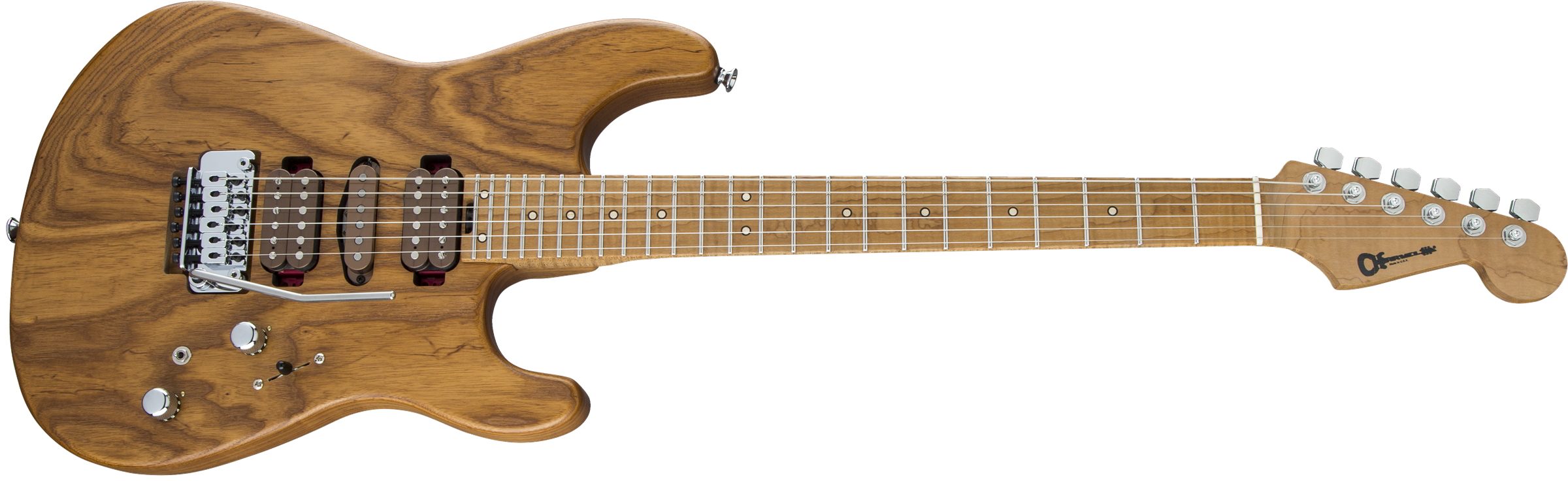 Guthrie Govan Signature HSH Caramelized Ash, Caramelized Flame Maple Fingerboard, Natural追加画像 Guthrie Govan Signature HSH Caramelized Ash, Caramelized Flame Maple Fingerboard, Natural追加画像